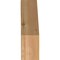 Ekena Millwork 4"W x 14"D x 14"H Merced Rough Sawn Knee Brace, Western Red Cedar BRC04X14X14MRC00RWR - alternate 2
